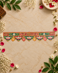 Embroidery Print Velvet Toran