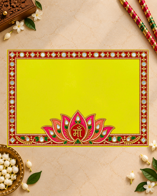 Embroidery Print Velvet Aasan